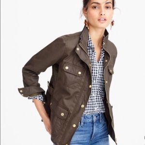 J Crew Relaxed Boyfriend Field jacket
